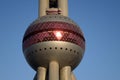 Shanghai oriental pearl tv tower